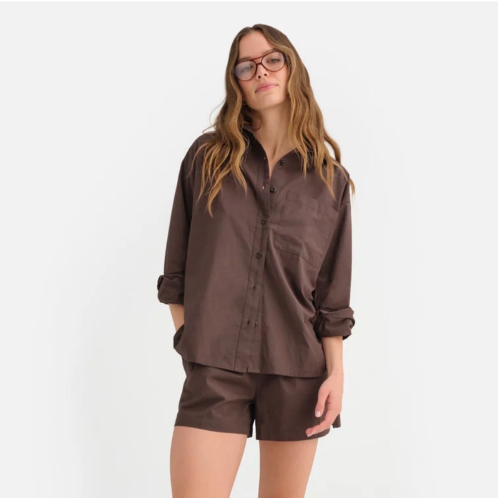 Mate the Label Organic Cotton Button Down Shirt